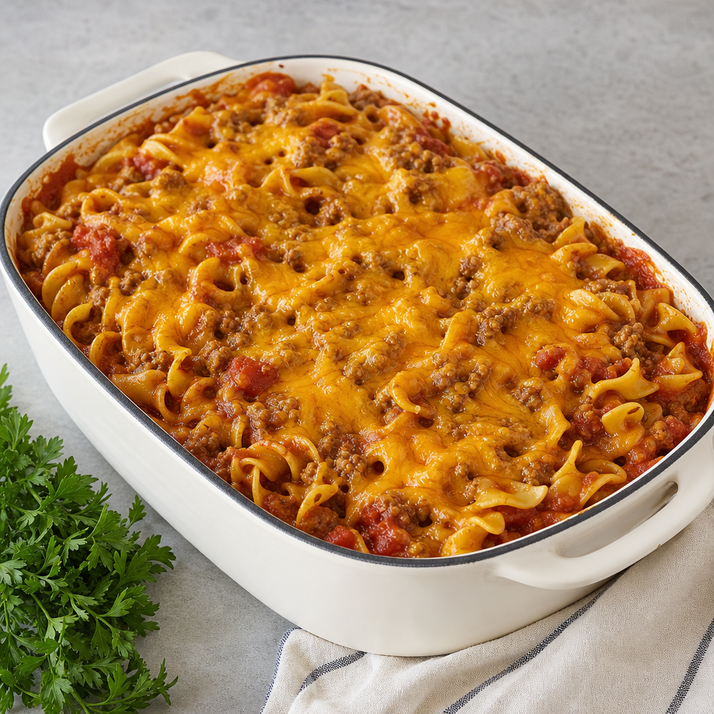Beef and Noodle Casserole