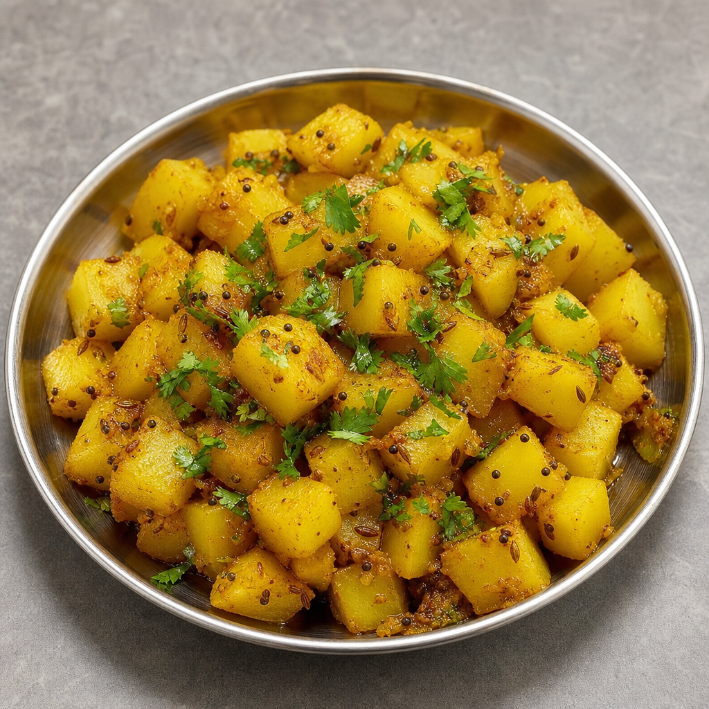 Indian Style Spiced Potatoes