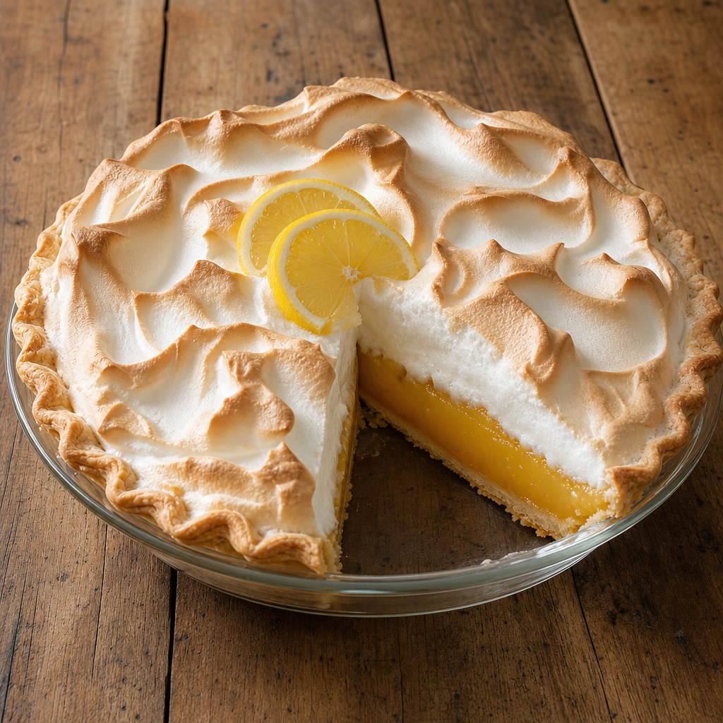 French Canadian Lemon Pie