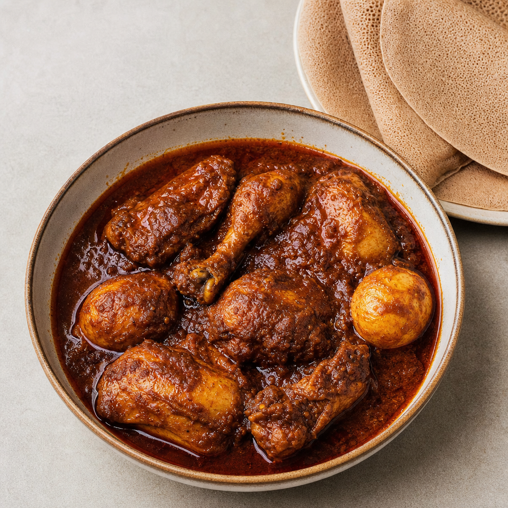 Ethiopian Chicken Doro Wat Stew