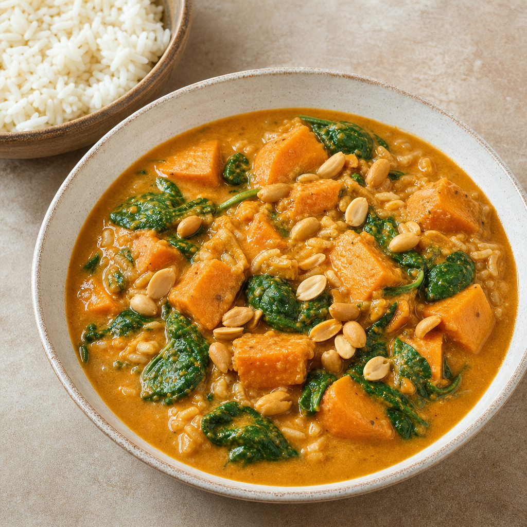 African Sweet Potato and Peanut Stew