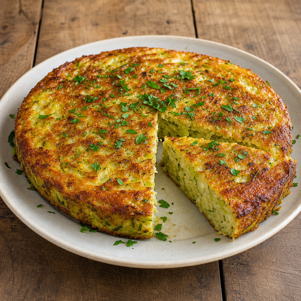 Savory Cucuzza Squash Cake