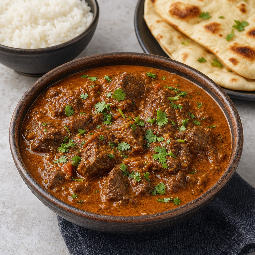 Spicy Indian Beef Curry