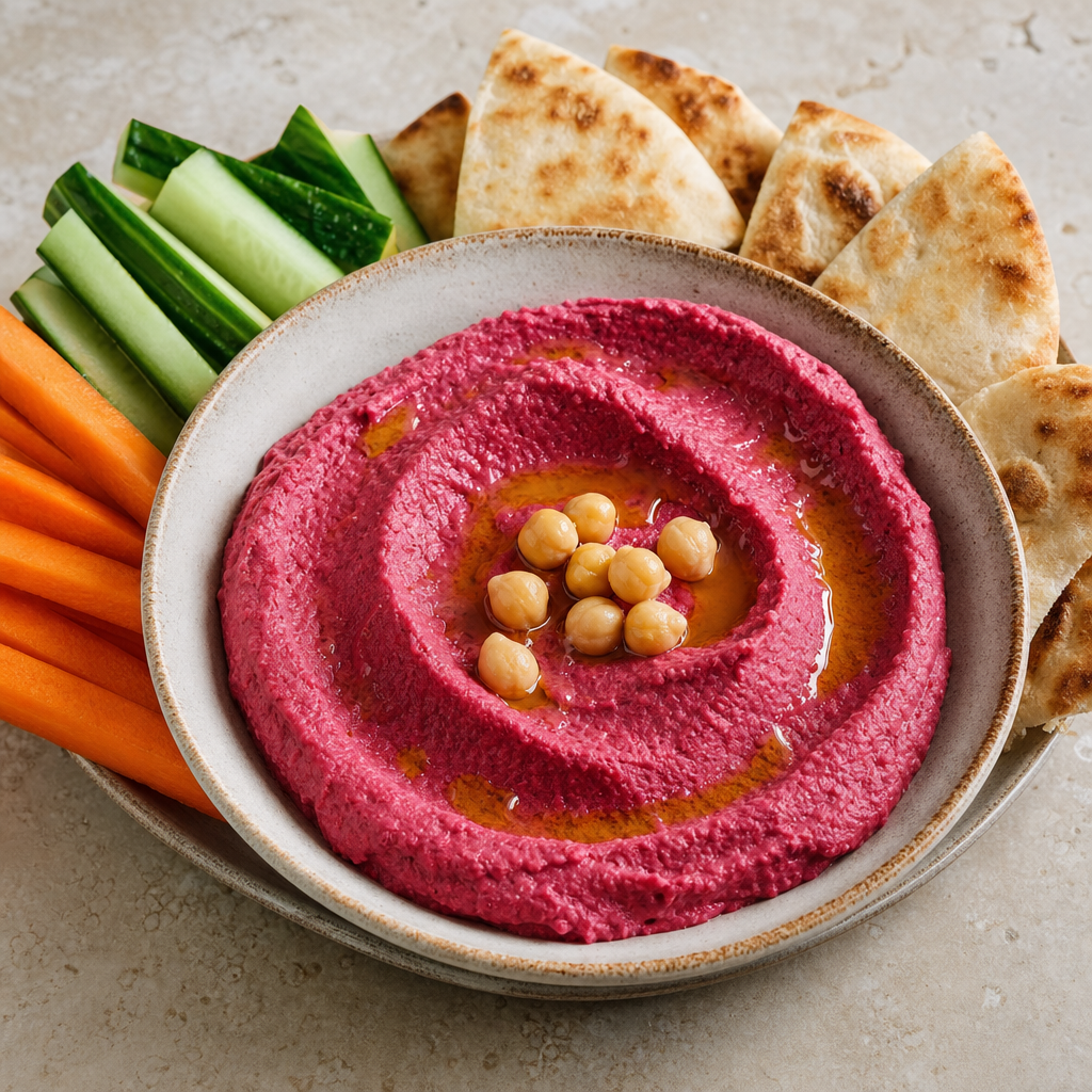 Roasted Beetroot Hummus